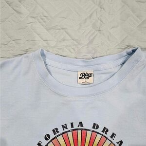 Blue 84 Light Blue California Graphic Tee